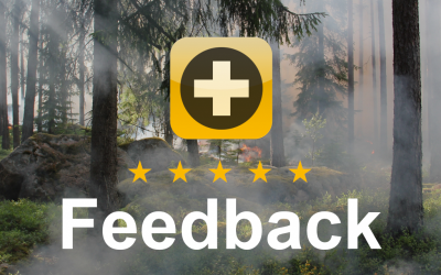 Hilfe im Wald App bei Waldbrandgefahr